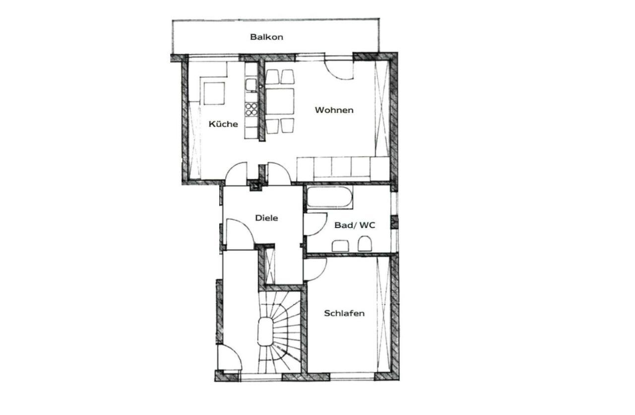 Casa Mia Apartment Unterwoessen Exterior photo